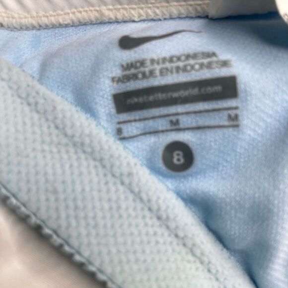 NIKE 8 One Piece Resort Swimsuit Black/White/Green Sporty Bathing Suit - Picture 3 of 10